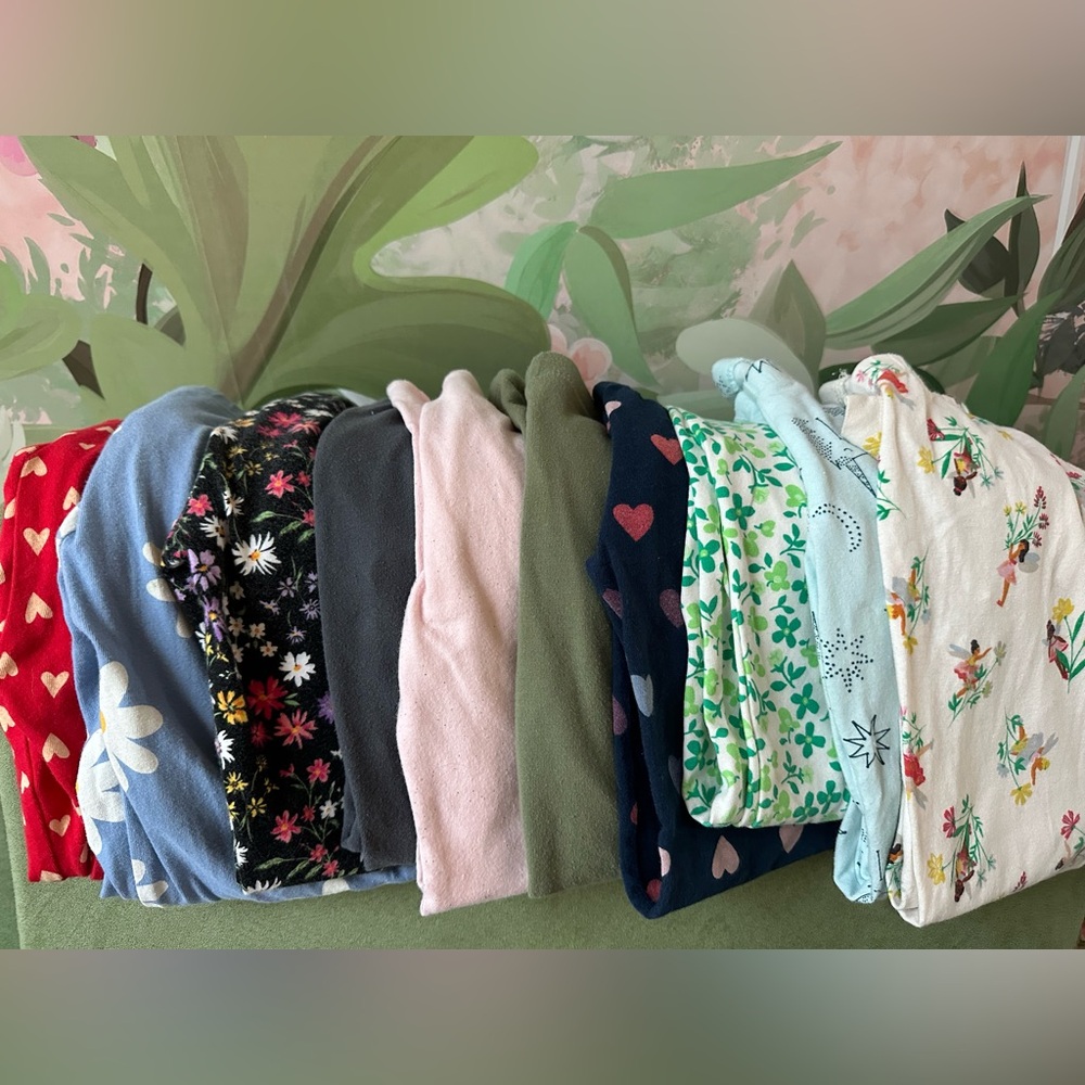 10 pair girls leggings